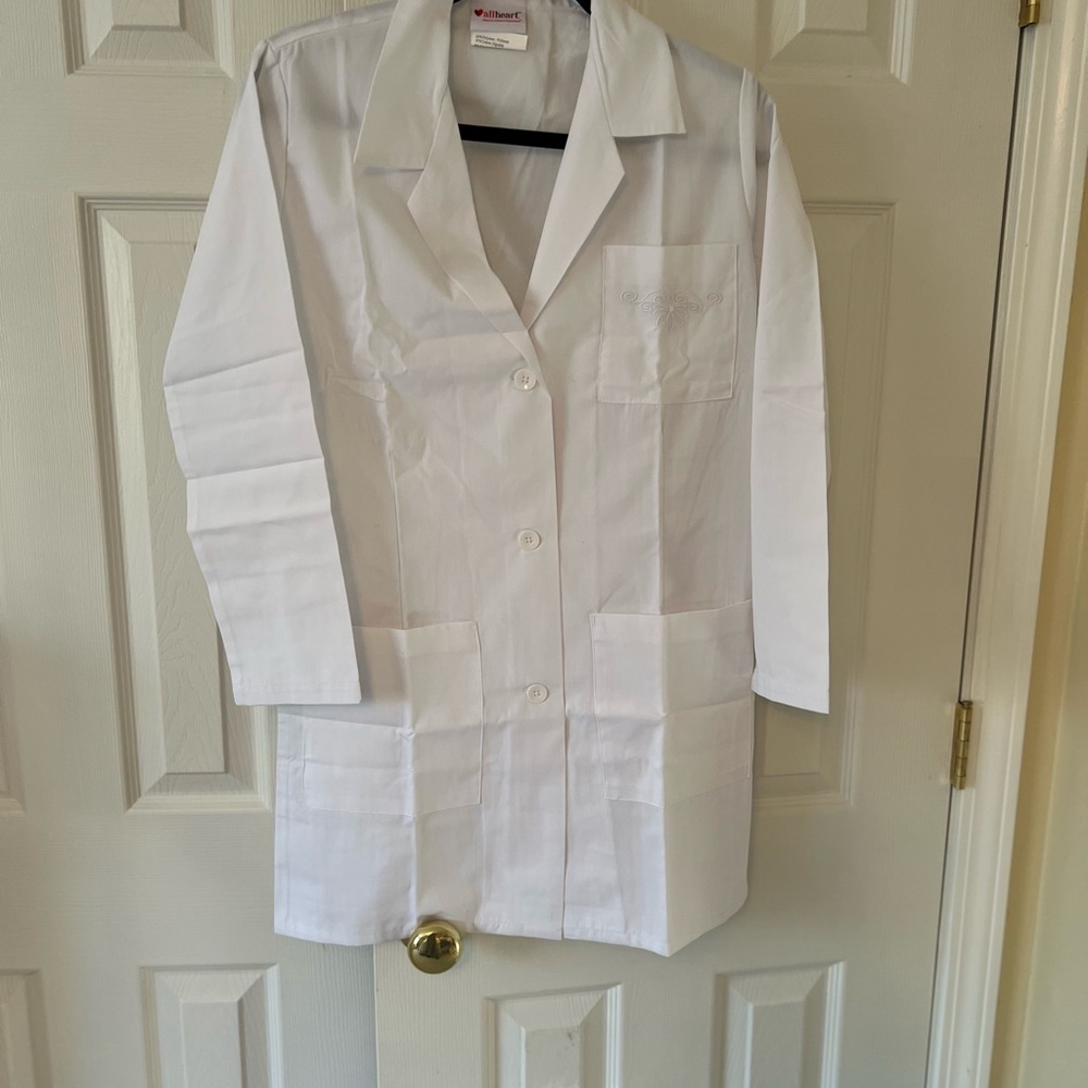 Cherokee White Lab Coat